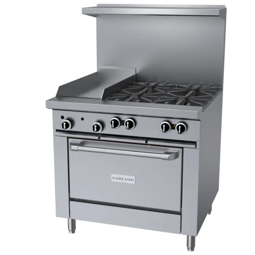 Garland US Range Garland US Range
G36-4G12C
Restaurant Gas Range,
with 

and 
-