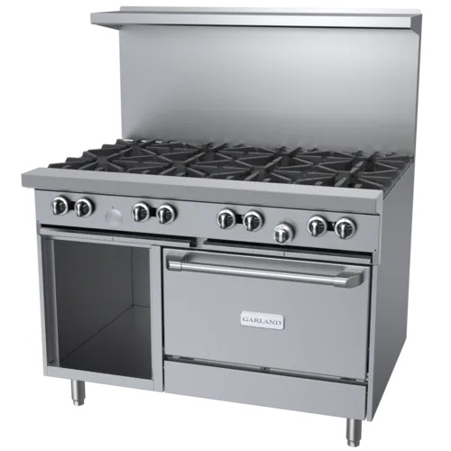 Garland US Range Garland US Range
G48-8CS
Restaurant Gas Range,
48" W
with 


and Controls,
-