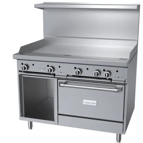 Garland US Range Garland US Range
G48-G48CS
Restaurant Gas Range,
48" W
with 


and Controls,
-