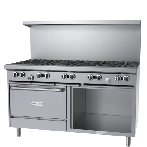 Garland US Range Garland US Range
G60-10CS
Restaurant Gas Range, 60" W
with 

and 
-