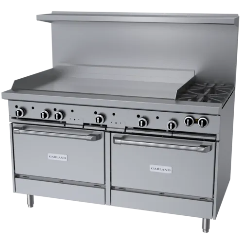 Garland US Range Garland US Range
G60-2G48CC
Restaurant Gas Range, 60" W
with 

and 
-