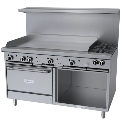 Garland US Range Garland US Range
G60-2G48CS
Restaurant Gas Range, 60" W
with 

and 
-