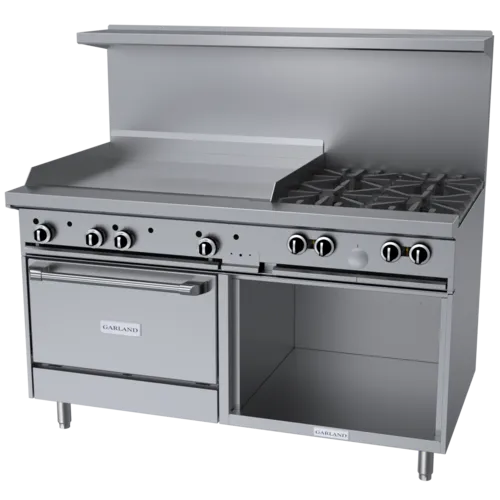 Garland US Range Garland US Range
G60-4G36CS
Restaurant Gas Range, 60" W
with 

and 
-
