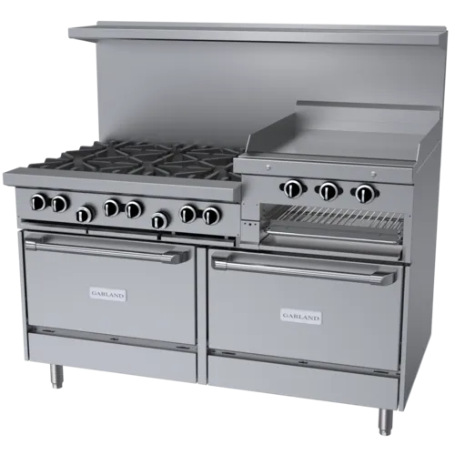 Garland US Range Garland US Range
G60-6R24CC
Restaurant Gas Range, 60" W
with 

and 
-