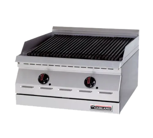 Garland US Range Garland US Range Garland/US Range GD-36RBFF 36" Gas Countertop Standard Duty Radiant Charbroiler with Manual Control - 90,000 BTU