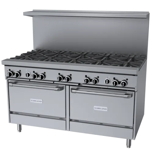 Garland US Range Garland US Range
GFE60-10CC
Restaurant Gas Range, 60" W
with
and
-