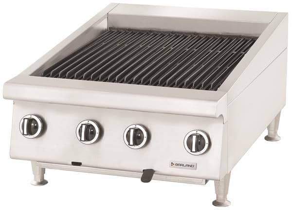 Garland US Range Garland/US Range GTBG24-AR24 23.63" Gas Countertop Heavy Duty Radiant Charbroiler with Manual Control - 72,000 BTU Garland US Range Garland/US Range GTBG24-AR24 23.63" Gas Countertop Heavy Duty Radiant Charbroiler with Manual Control - 72,000 BTU
