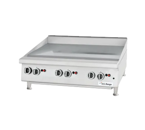 Garland US Range UTGG60-GT60M 59.06'' Countertop Gas Griddle with Thermostatic Controls - 140,000 BTU