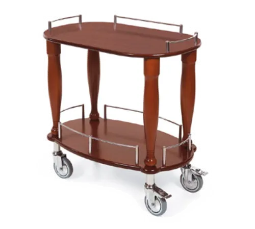 Geneva 70010 Serving Cart-Bordeaux