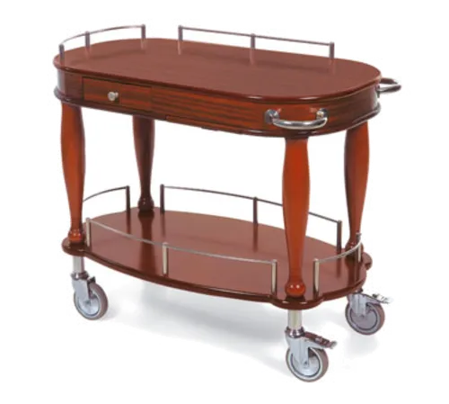 Geneva 70011 Serving Cart-Bordeaux