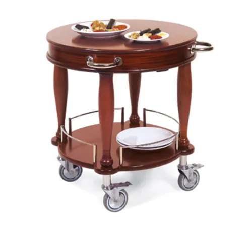 Geneva 70029 Serving Cart-Bordeaux