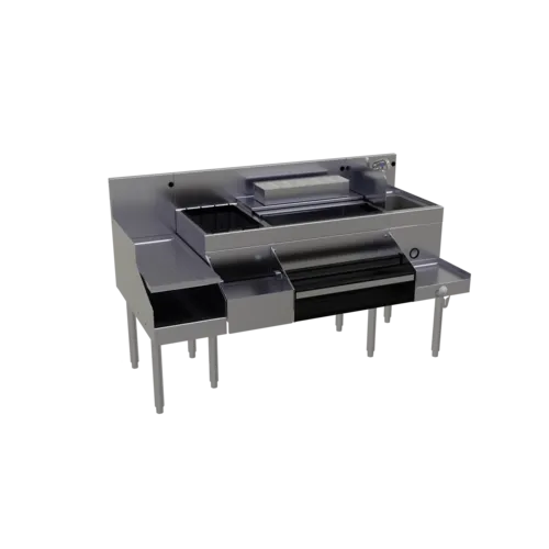 Glastender Glastender ALL-60B All-In-One Underbar Ice Bin/Cocktail Station