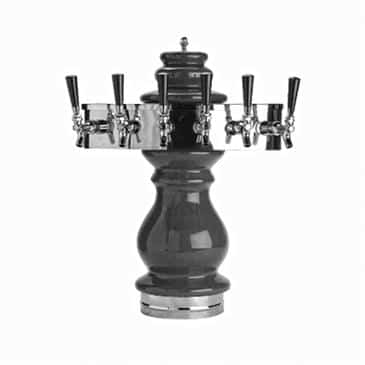 Glastender BET-5-PB-BK Braumeister Ellipse Draft Dispensing Tower Glastender BET-5-PB-BK Braumeister Ellipse Draft Dispensing Tower