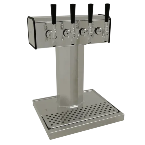 Glastender BT-4-MFR Tee Draft Dispensing Tower
