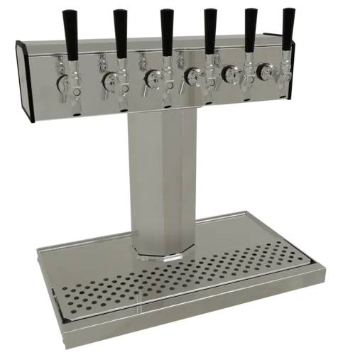 Glastender BT-6-MFR Tee Draft Dispensing Tower