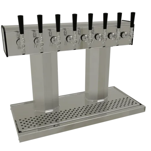 Glastender BT-8-MF Bridge Tee Draft Dispensing Tower