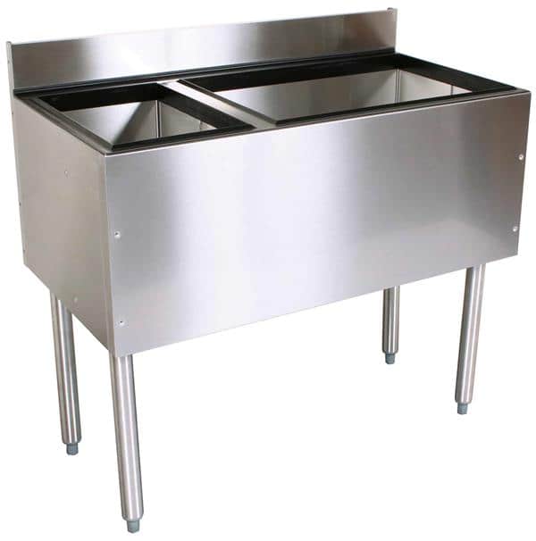 Glastender C-CBA-36L CHOICE Underbar Combo Ice Bin/Cocktail Unit Glastender C-CBA-36L CHOICE Underbar Combo Ice Bin/Cocktail Unit