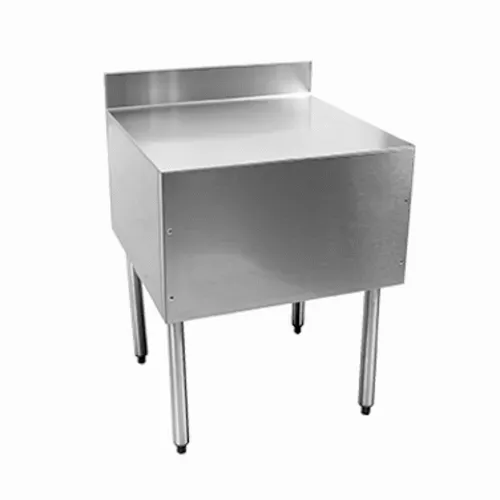 Glastender C-FBB-24 Underbar Drainboard, Freestanding with - 24"W x 24"D