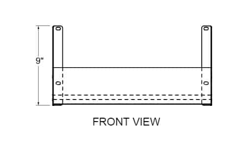 Glastender C-SRC-39 CHOICE Speed Rail Locking Cover Glastender C-SRC-39 CHOICE Speed Rail Locking Cover