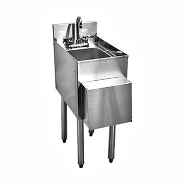 Glastender C-SWA-12 CHOICE Underbar Wet Waste Sink Unit Glastender C-SWA-12 CHOICE Underbar Wet Waste Sink Unit