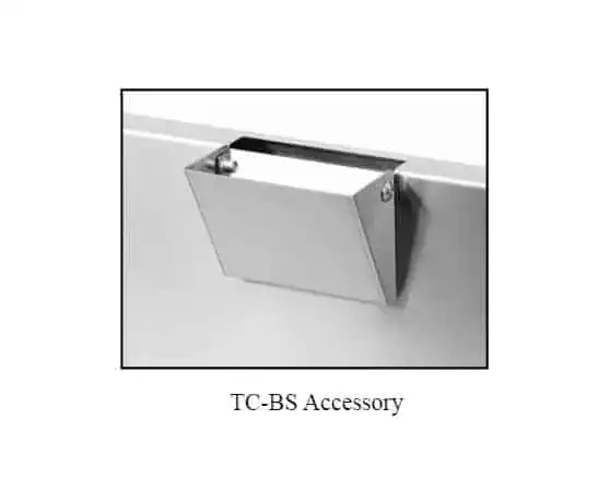Glastender CBA-54-CP10 Underbar Ice Bin/Cocktail Unit, Stainless Steel, 54"W x 19"D with 6-Bottle Storage and 84 lbs. Ice Capacity