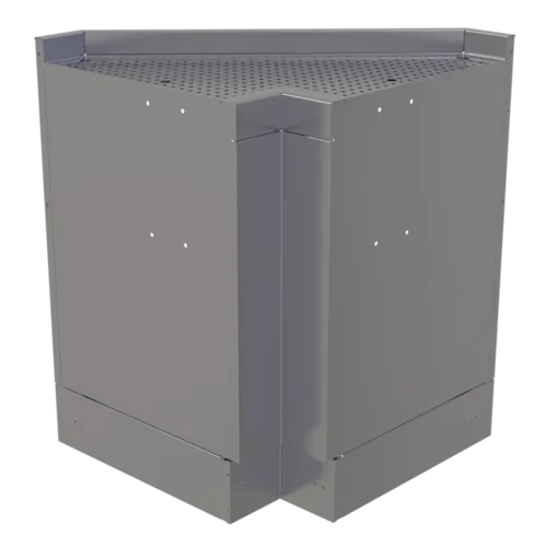 Glastender Glastender E-CIL-LN ELEVATION Underbar Inside L-Shape Corner