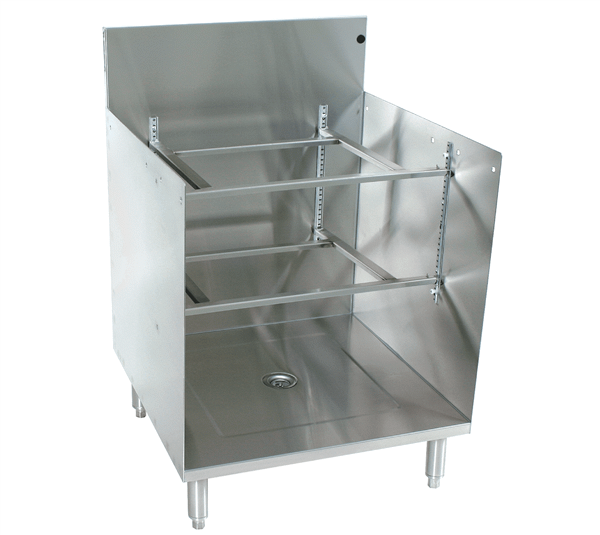 Glastender GRB24 Underbar Glass Rack Storage Unit