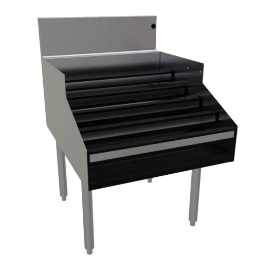 Glastender LDA-24D Underbar Liquor Bottle Display Unit