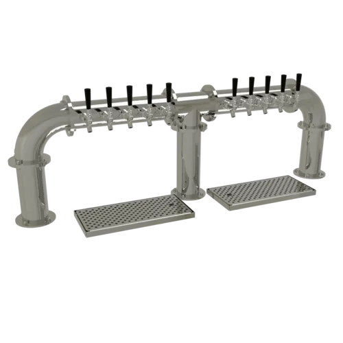 Glastender Glastender PB-10-MF Pipe Bridge Draft Dispensing Tower