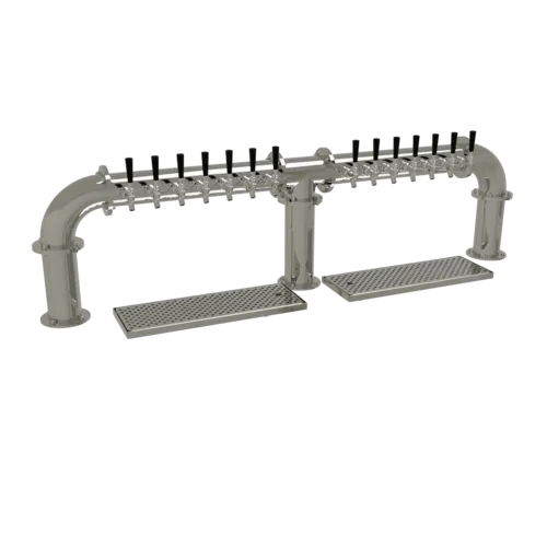 Glastender Glastender PB-14-MF Pipe Bridge Draft Dispensing Tower