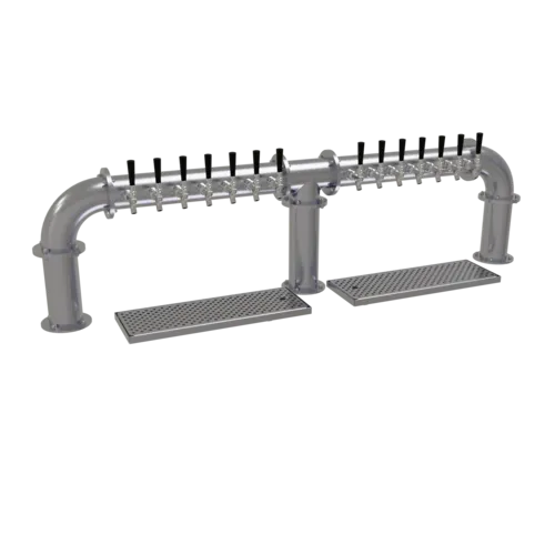 Glastender Glastender PB-14-SS Pipe Bridge Draft Dispensing Tower