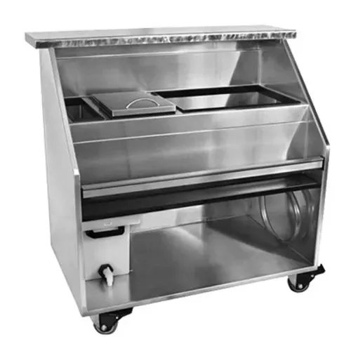 Glastender PBC60-12 Built-In Speed Rail Portable Bar