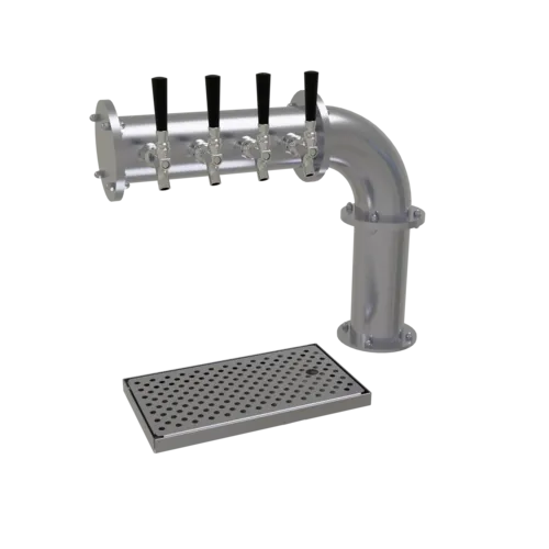 Glastender Glastender PC-4-SS Pipe Cantilever Draft Dispensing Tower