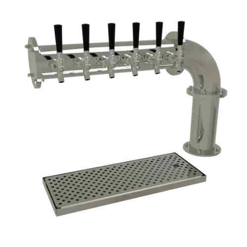 Glastender Glastender PC-6-MF Pipe Cantilever Draft Dispensing Tower