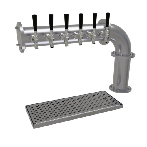 Glastender Glastender PC-6-SS Pipe Cantilever Draft Dispensing Tower