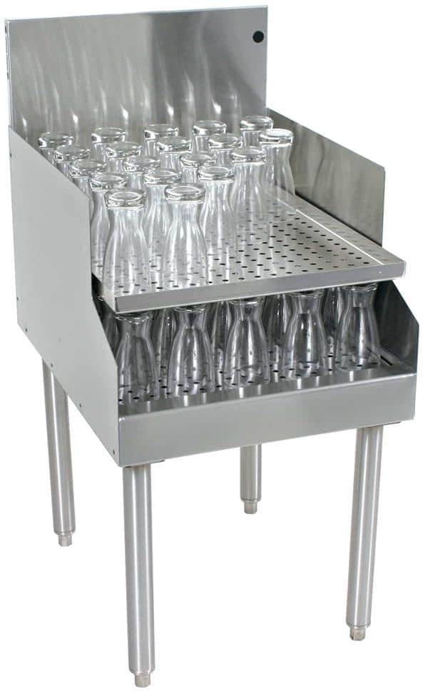 Glastender RDBA-18S Recessed Drainboard Glastender RDBA-18S Recessed Drainboard