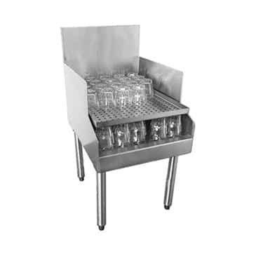 Glastender RDBA-30S Recessed Drainboard Glastender RDBA-30S Recessed Drainboard