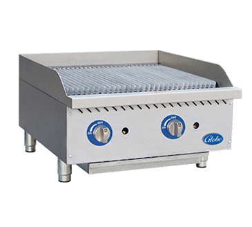 Globe GCB24G-CR Gas Charbroiler Globe GCB24G-CR Gas Charbroiler