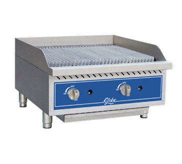 Globe GCB24G-RK Gas Charbroiler Globe GCB24G-RK Gas Charbroiler