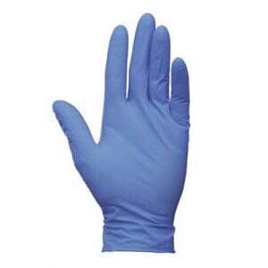 GLOVES, NITRILE, X-LARGE, POWDER FREE, SANITEX, 100/BOX