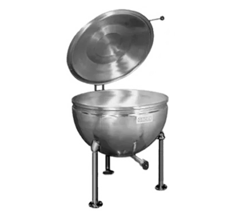 Groen GT-125 Base Stationary Direct Steam Kettle - 125 Gallon Capacity