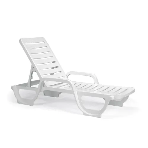 Grosfillex 44031004 Bahia Stacking Chaise