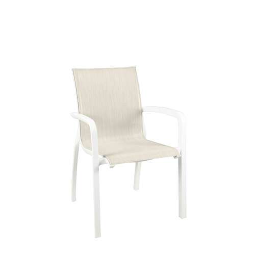 Grosfillex UT110096 Chair, Armchair, Stacking, Outdoor
