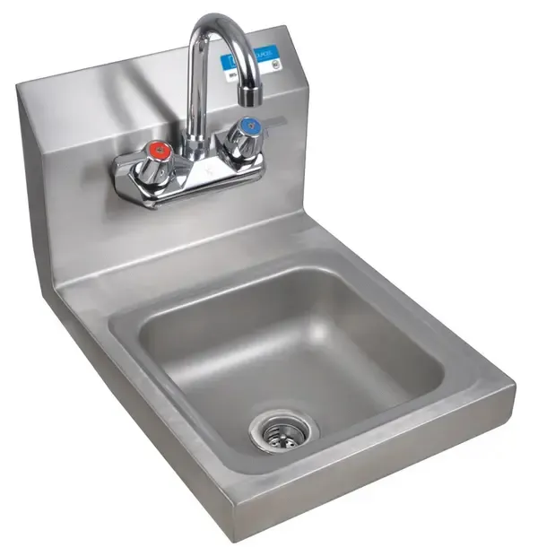 BK RESOURCES WARRANTY BK RESOURCES WARRANTY HAND SINK 12"X14.5" WITH FAUCET