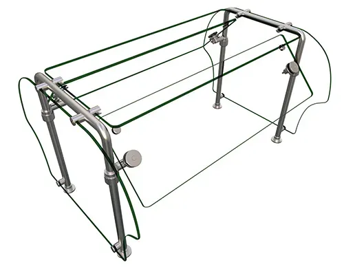 Hatco ES92-36 Sneeze Guard, Stationary