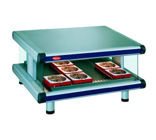 Hatco GR2SDS-30 Designer Slant Display Warmer, 36.25" W x 26.64" D x 22.7" H, with (1) Shelf and Thermostatic Controls - 120 Volts