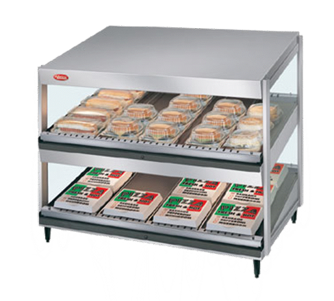 Hatco GRSDS-30D-120-QS (QUICK SHIP MODEL) Glo-Ray Merchandising Warmer, 30" W x 24.29" D x 32.4" H, with (2) Shelves and Thermostatic Controls - 120 Volts Hatco GRSDS-30D-120-QS (QUICK SHIP MODEL) Glo-Ray Merchandising Warmer, 30" W x 24.29" D x 32.4" H, with (2) Shelves and Thermostatic Controls - 120 Volts
