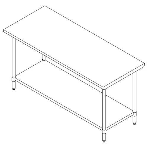 Hawk HWT-2430 Economy Work Table