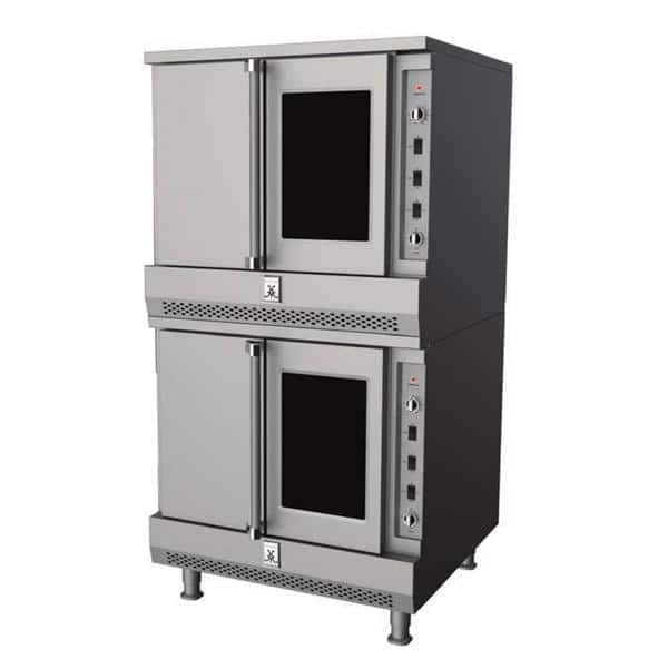 Hestan HUCOD2 Double Deck Gas Convection Oven with Manual Contols, 120 Volts Hestan HUCOD2 Double Deck Gas Convection Oven with Manual Contols, 120 Volts