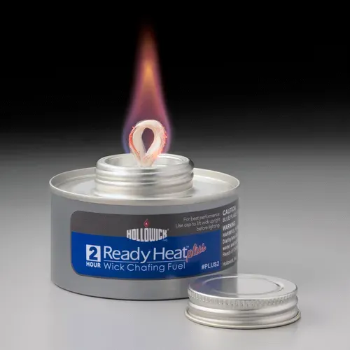 Hollowick PLUS2 Ready Heat Plus™ Wick Chafing Fuel